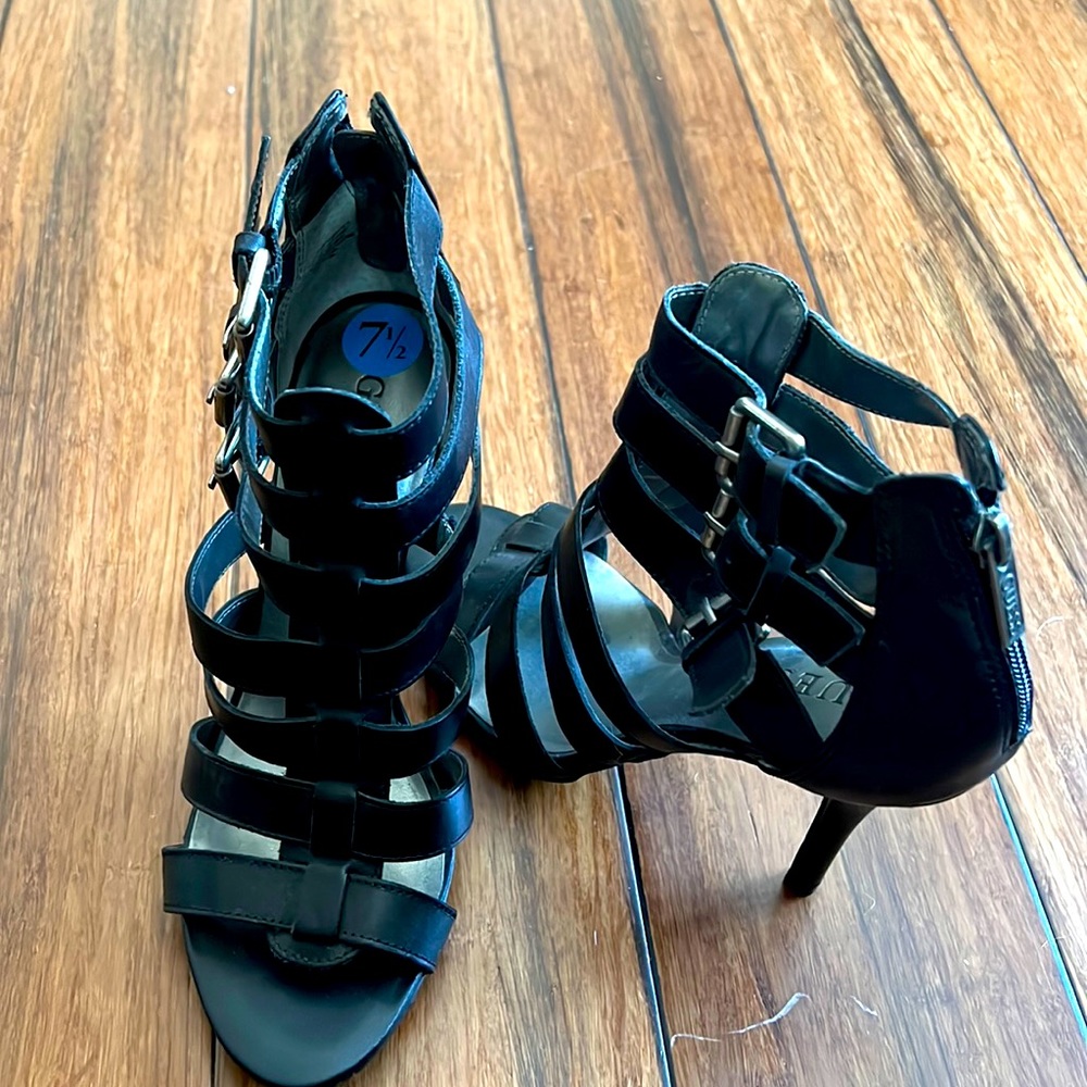 Guess sandal heels.